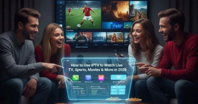 How to Use IPTV to Watch Live TV, Sports, Movies & More in 2026